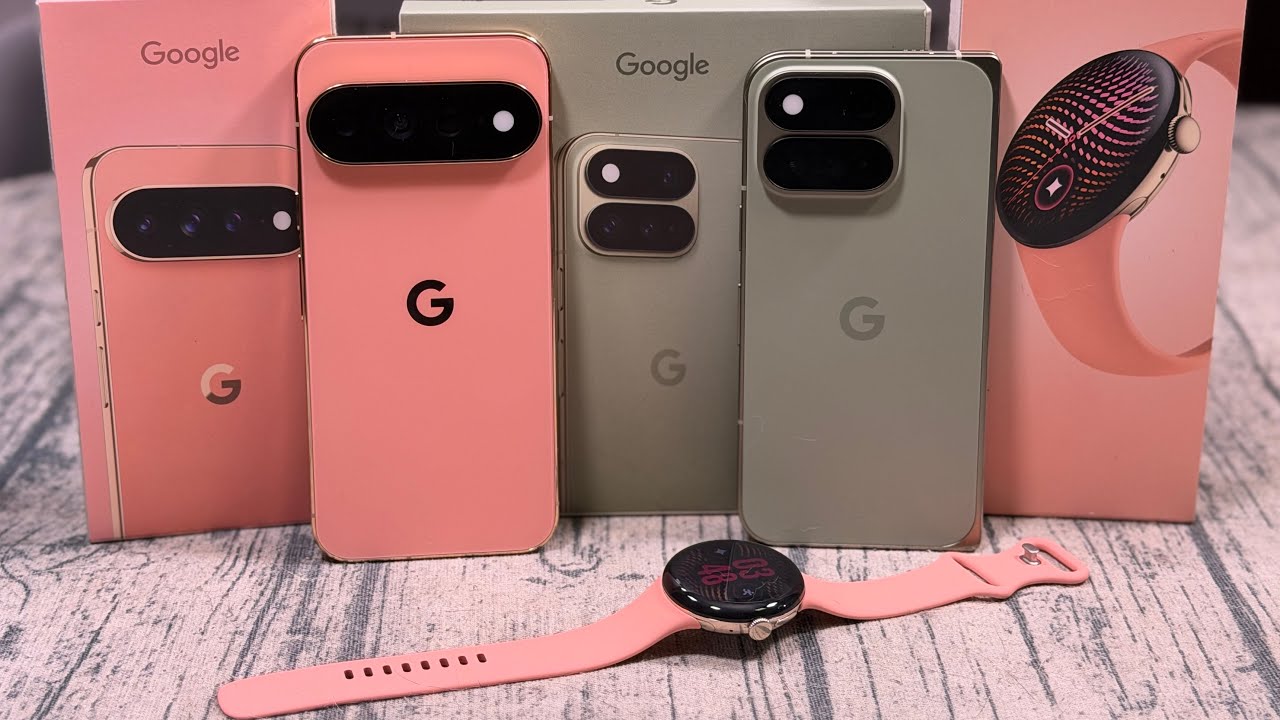 Google Pixel 11 Pro XL / 11 Pro Fold / Watch 5 - Unboxing and First Impressions ( New Cases )