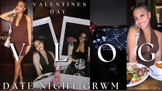 VLOG: Valentines Day GRWM, Dinner Date in the City, Taking Pictures