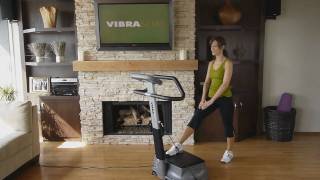 Vibration Exercise Fitness Machine - How to do 10 minute vibrating workout - Vibraslim