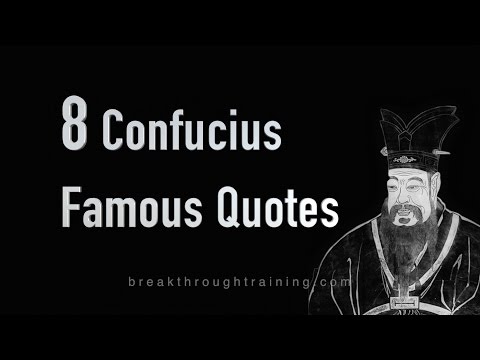 Confucius Famous Quotes