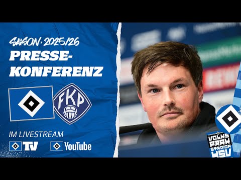 RE-LIVE: PRESSEKONFERENZ MIT MERLIN POLZIN | 1. Runde DFB-Pokal I FK Pirmasens vs. HSV