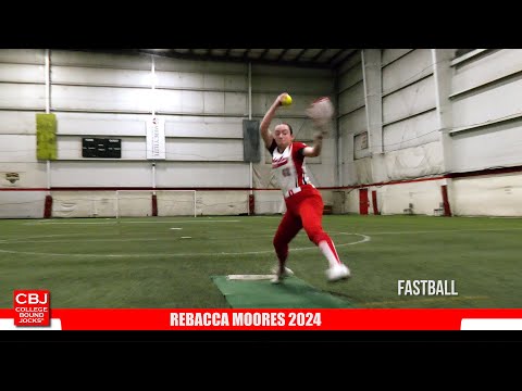 Rebecca Moores 2024 Pitcher Softball Skills Video