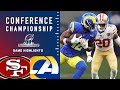 49ers vs. Rams NFC Championship Highlights | NFL 2021