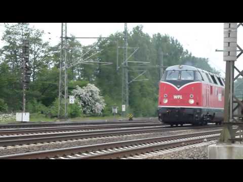 WFL BR 228 ( V 180 ) Groß Gleidingen und Stitien Timmerlah Eisenbahn