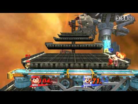 Favorite SSB For Wii U Replays: Ness vs. Mario 1