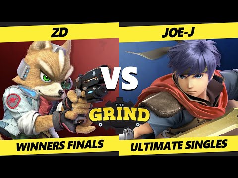 The Grind 124 Onine Winners Finals - Joe-J (Ike) Vs. ZD (Fox, Wolf) Smash Ultimate - SSBU