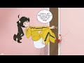 Diaper Animation Locked Bathroom Door
