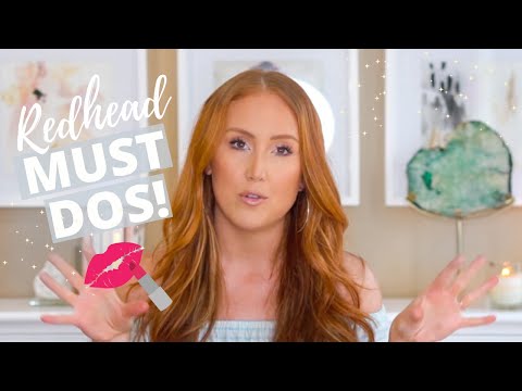 REDHEAD MAKEUP TIPS YOU NEED TO KNOW! (GAME CHANGERS)