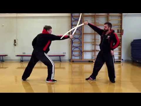Military Sabre guards lesson 3