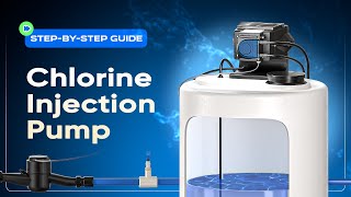 CJECT-100MT Chlorine Injection Pump Assembly Instructions:Step-by-Step Guide #wecofilters