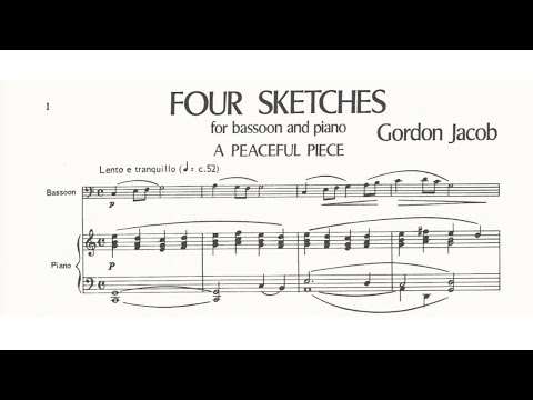 Gordon Jacob: Four Sketches (1976)