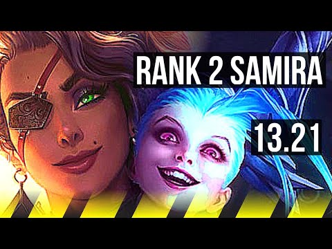 SAMIRA & Rell vs JINX & Rakan (ADC) | Rank 2 Samira, Legendary, Rank 14 | KR Challenger | 13.21