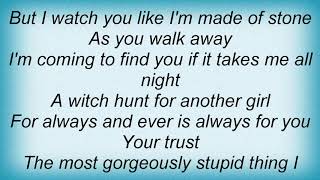 Smashing Pumpkins - A Night Like This Lyrics