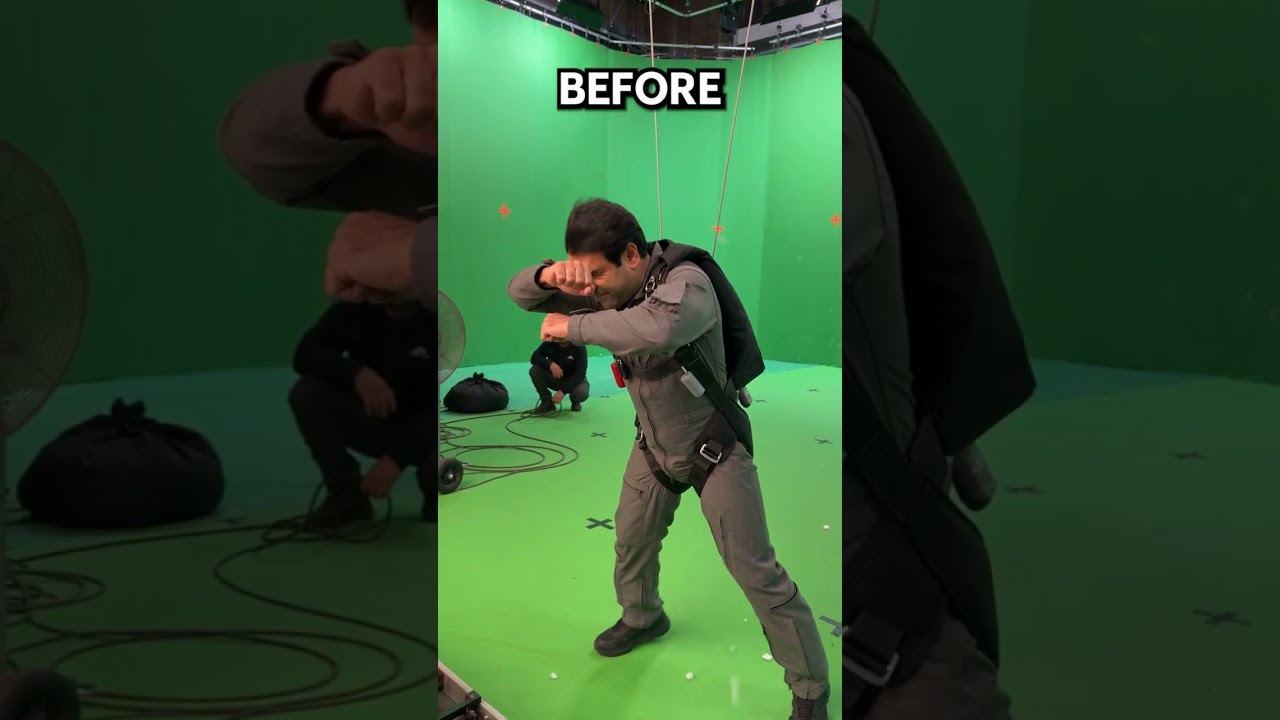 VFX before and after 🤯