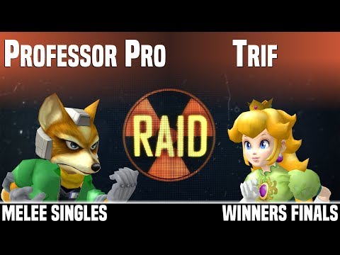 RAID - Professor Pro (Fox) vs vL | Trif (Peach) - MELEE SINGLES - WINNERS FINALS