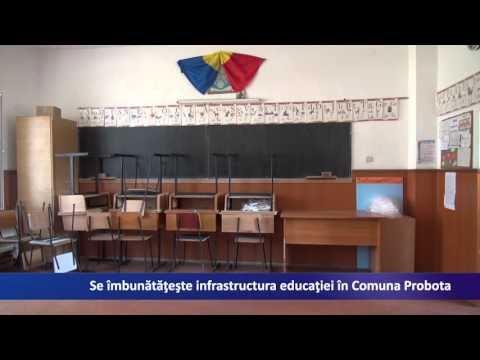 Se imbunatateste infrastructura educatiei in Comuna Probota