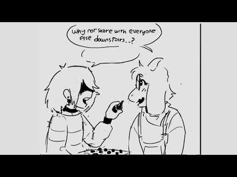 Ralsei And Kris "Share Chocolates"