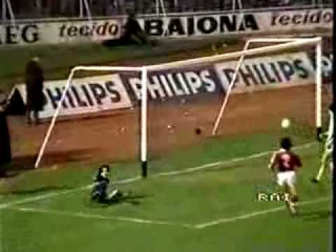 Benfica vs Liverpool 1:4. UEFA European Champions' Cup 1983/84 - Quarterfinal