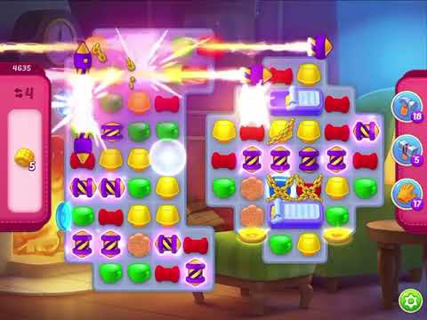 Homescapes level 4635 super hard no booster