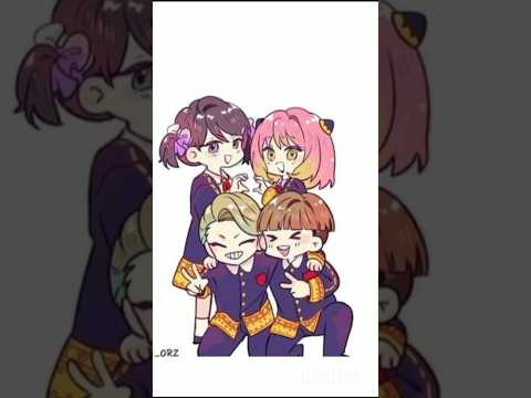 Anya x Damian 💓😍❤️💕#anyaxdamianedit #anya #spyxfamily #damian #anime