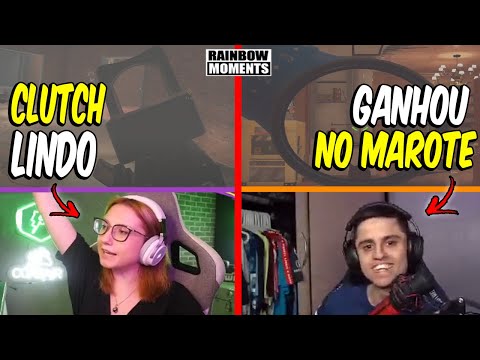 4K CLUTCH LINDO DA CHERRY, MAROTE DO RAZAH, PECHITO DANDO AULA DE BLITZ - MELHORES MOMENTOS LIVES R6