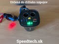 Dvojitá CL zásuvka s 3x USB a voltmetrom 12/24V - do držiaka nápojov - Video Youtube