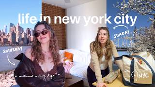 a perfect saturday in nyc… and a very humbling sunday 🌸 a weekend in my life