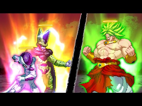 Frieza, Cell vs Broly - [Sprite Animation]