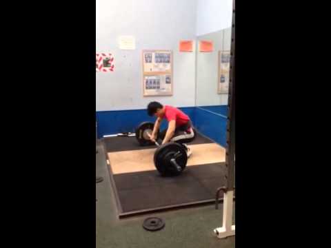 100kg clean @ 75kg bdwt