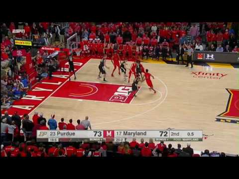 Purdue at Maryland - Men's Basketball Highlights