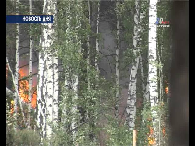 Рядом с Ангарском произошел крупный пожар