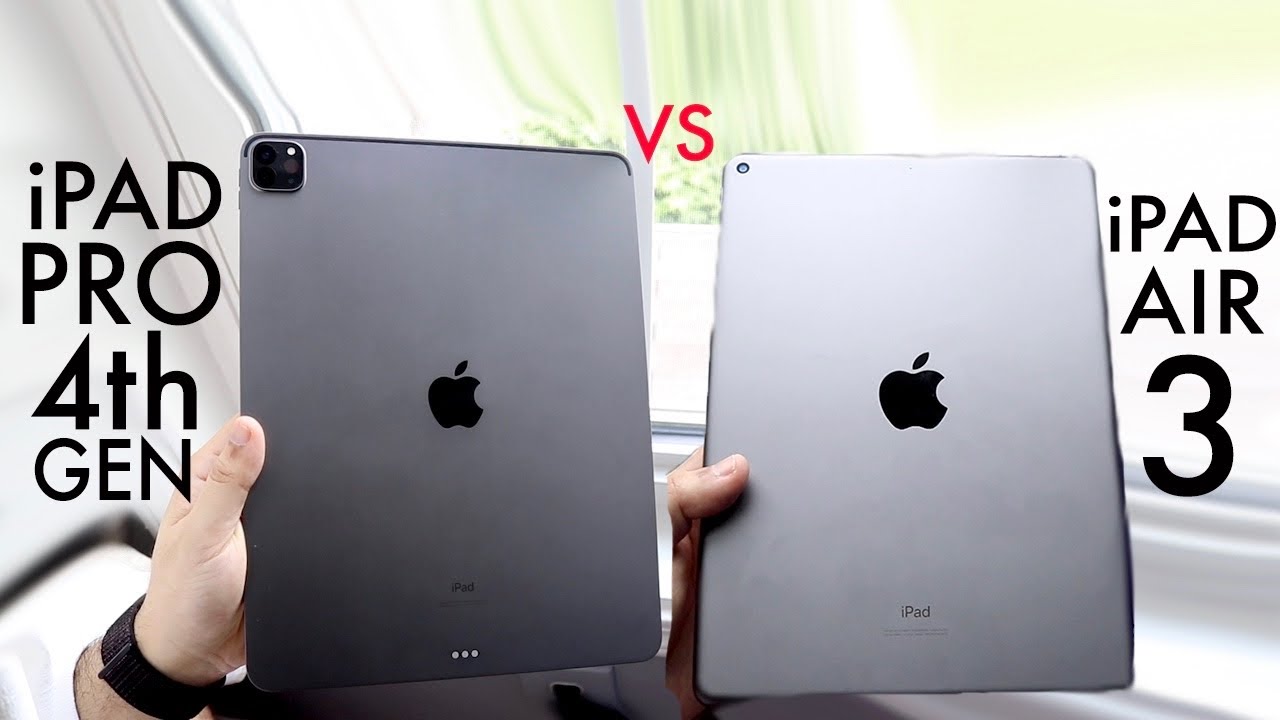 iPad Pro 4th Gen Vs iPad Air 3! (Comparison) (Review)