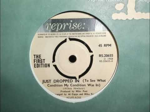 Psych - THE FIRST EDITION - Just Dropped In - REPRISE 20655 UK 1968 Acid Dancer Kenny Rogers