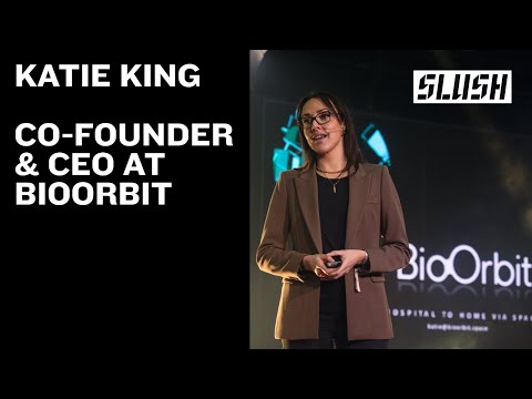 Katie King, Co-founder & CEO, BioOrbit | Slush 2025