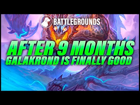 After 9 Months, Galakrond is Finally Good | Dogdog Hearthstone Battlegrounds