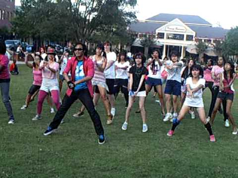 [110709] Houston SM Town Flash Mob