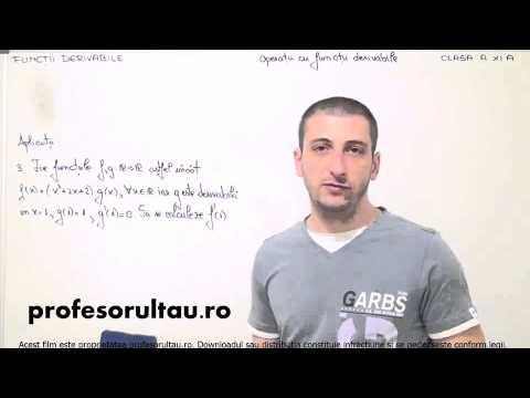 16   cls11   Functii derivabile   operatii cu functii derivabile   aplicatii   partea 3
