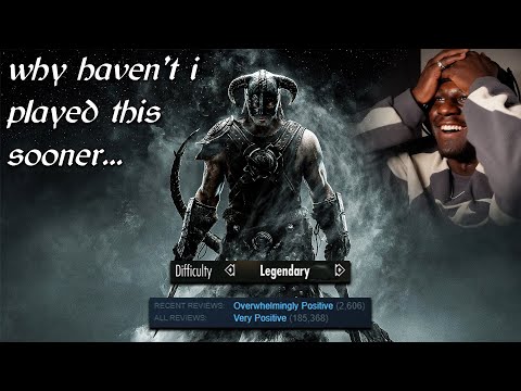 After 13 years I finally tried skyrim... but its on Legendary Difficulty