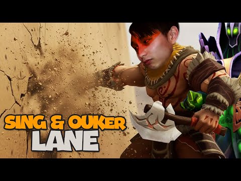GOOD OLD SING & OUKER LANE (SingSing Dota 2 Highlights #2371)