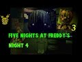 FNAF 3 Night 4 THE MARIONETTE ALMOST