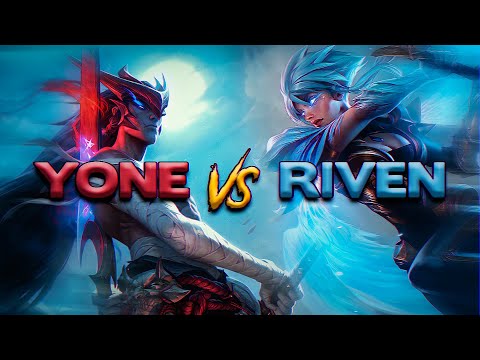 DUELO DE TITÃS | RIVEN VS YONE #riven #leagueoflegends