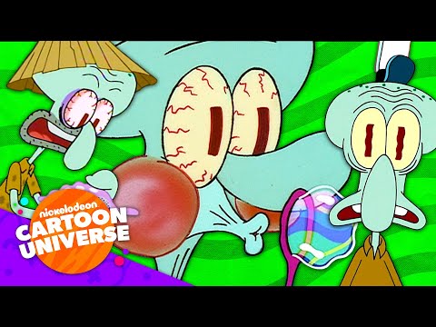 22 Minutes of Squidward Tentacles! 🦑 | SpongeBob | Nicktoons