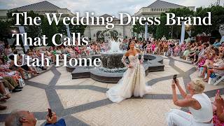 A world-renowned bridal designer moved to Utah to be closer to her faith