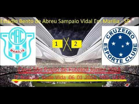 Copa São Paulo de Futebol 2016 Marília Sp 1 x 2 Cruzeiro Mg