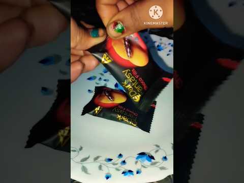 Dark Fantasy choco fills packet opening🥰🥰#short