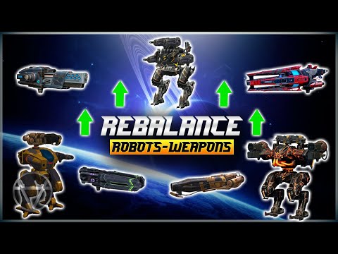 [WR] 🔥 Glory, Atomizer, Falcon BUFF & More - Rebalance | War Robots