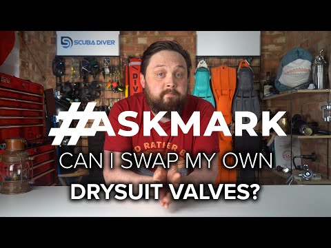 Can I Swap My Own Drysuit Valves? #askmark #scuba @ScubaDiverMagazine