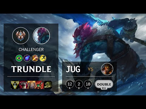 Trundle Jungle vs Jarvan IV - BR Challenger Patch 10.16