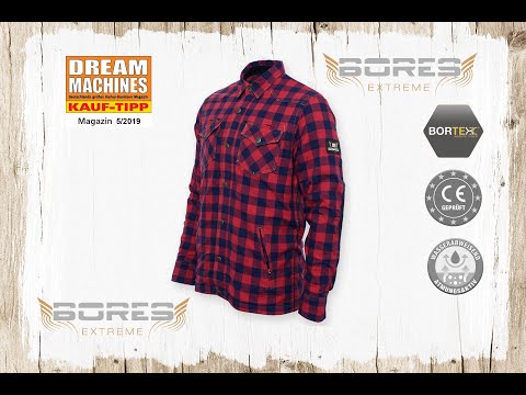 Bores Extreme Lumberjack Motorrad Hemd - Bores lumberjack