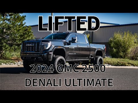 2024 GMC Sierra 2500 Denali Ultimate on 5\" Rough Country Kit